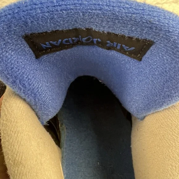 Men's Nike Air Jordan Retro 4 'Motorsport Alternate' 308497-006 Black Blue Sz 10 - Picture 10 of 12